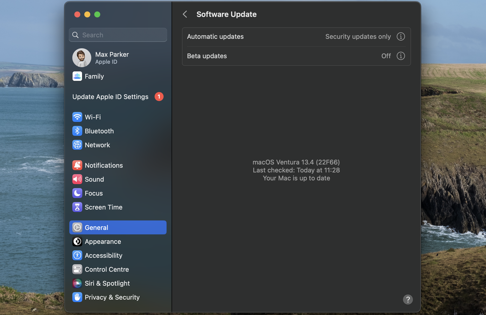 MacOS Sonoma Software Updates
