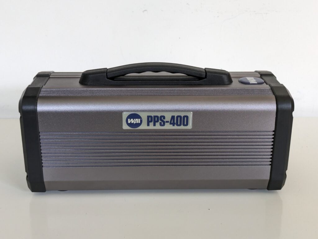 WAI PPS-400 side view with handle