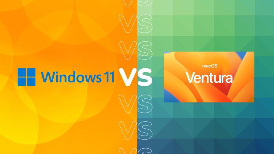 Windows 11 vs MacOS Ventura