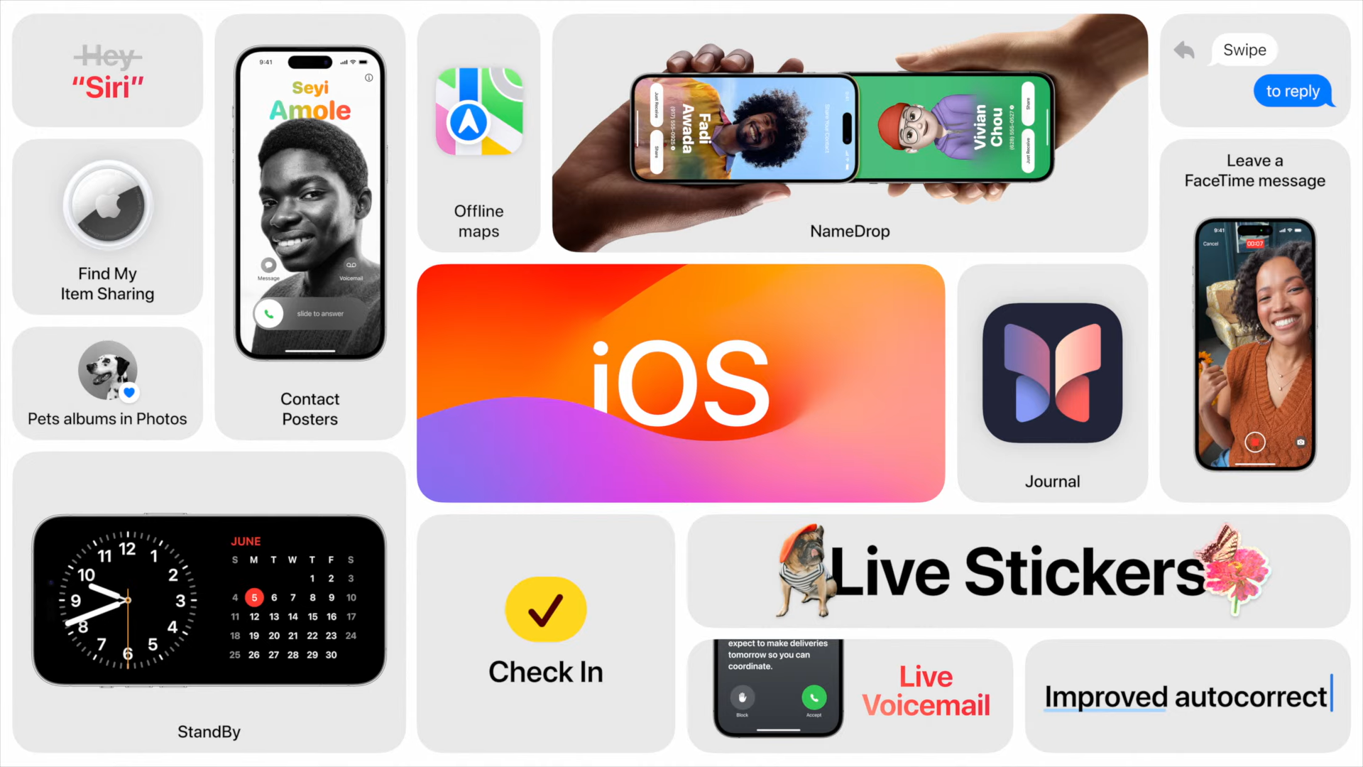 iOS 17 vs iOS 16: Five big new features