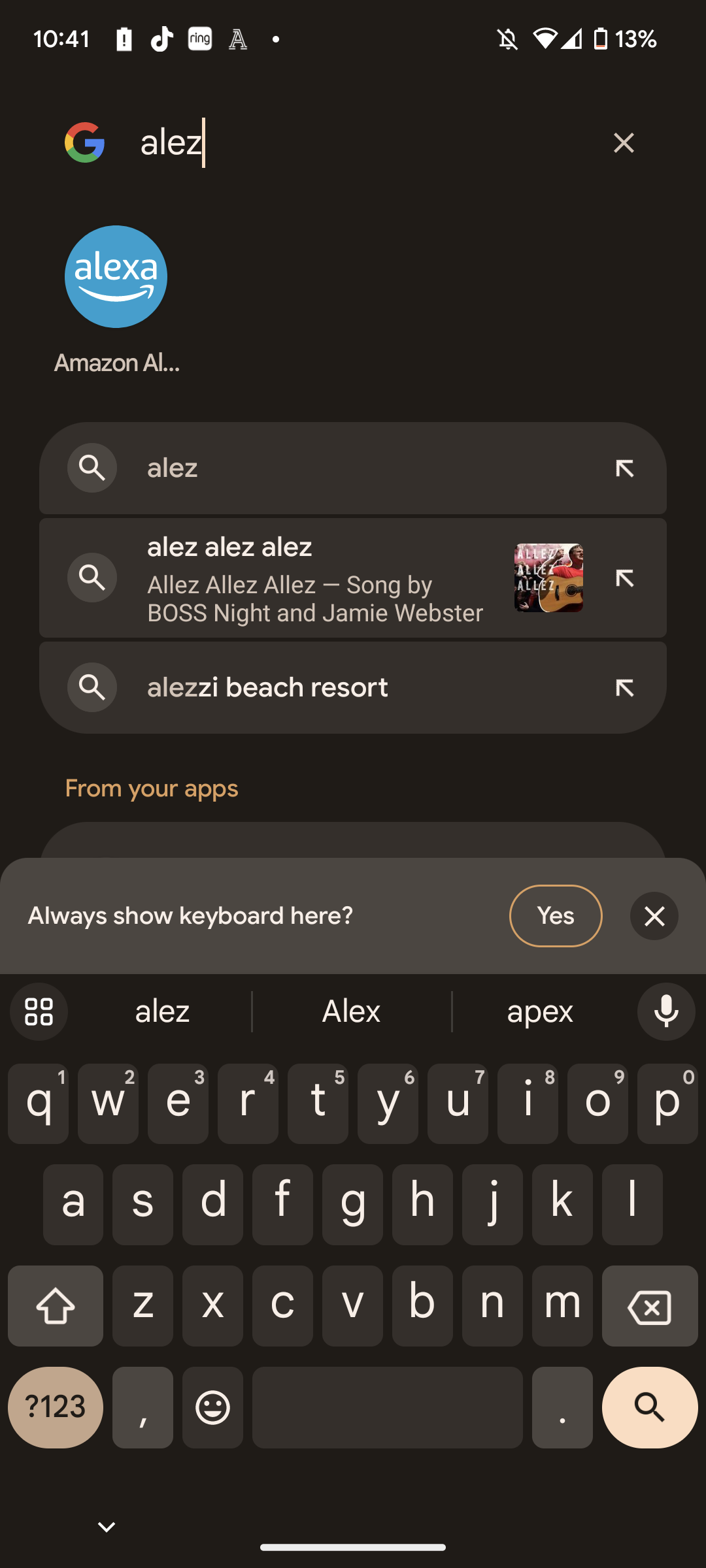How to change Alexa voice