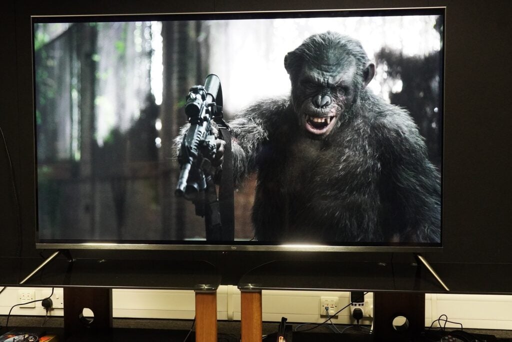 Amazon Fire TV Omni QLED Dawn of the Planet of the Apes