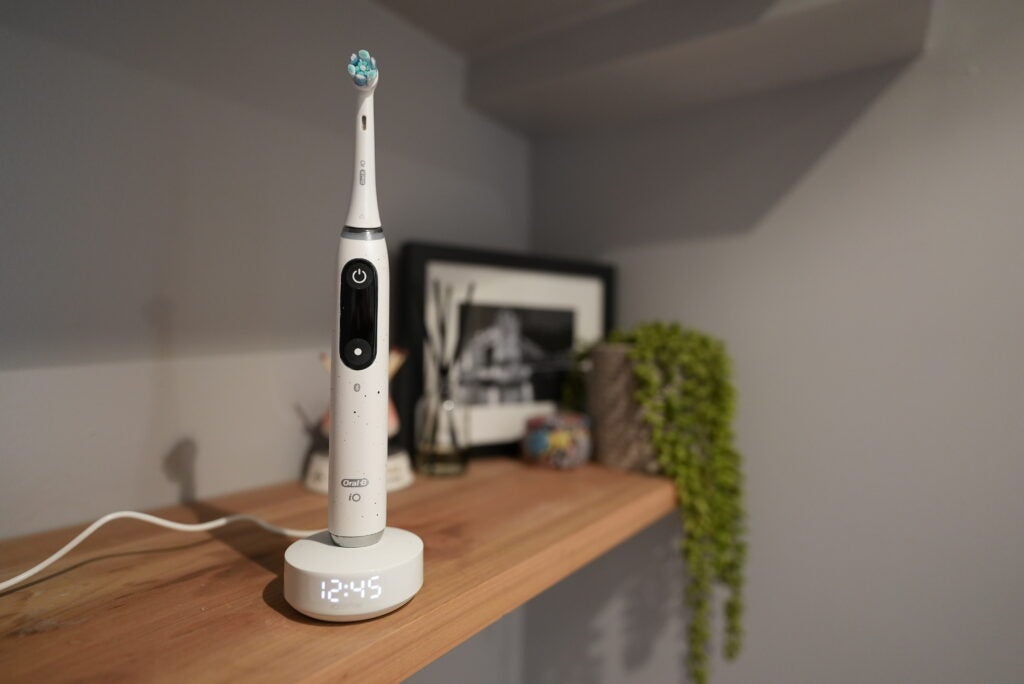 Oral-B iO Series 10 on stand