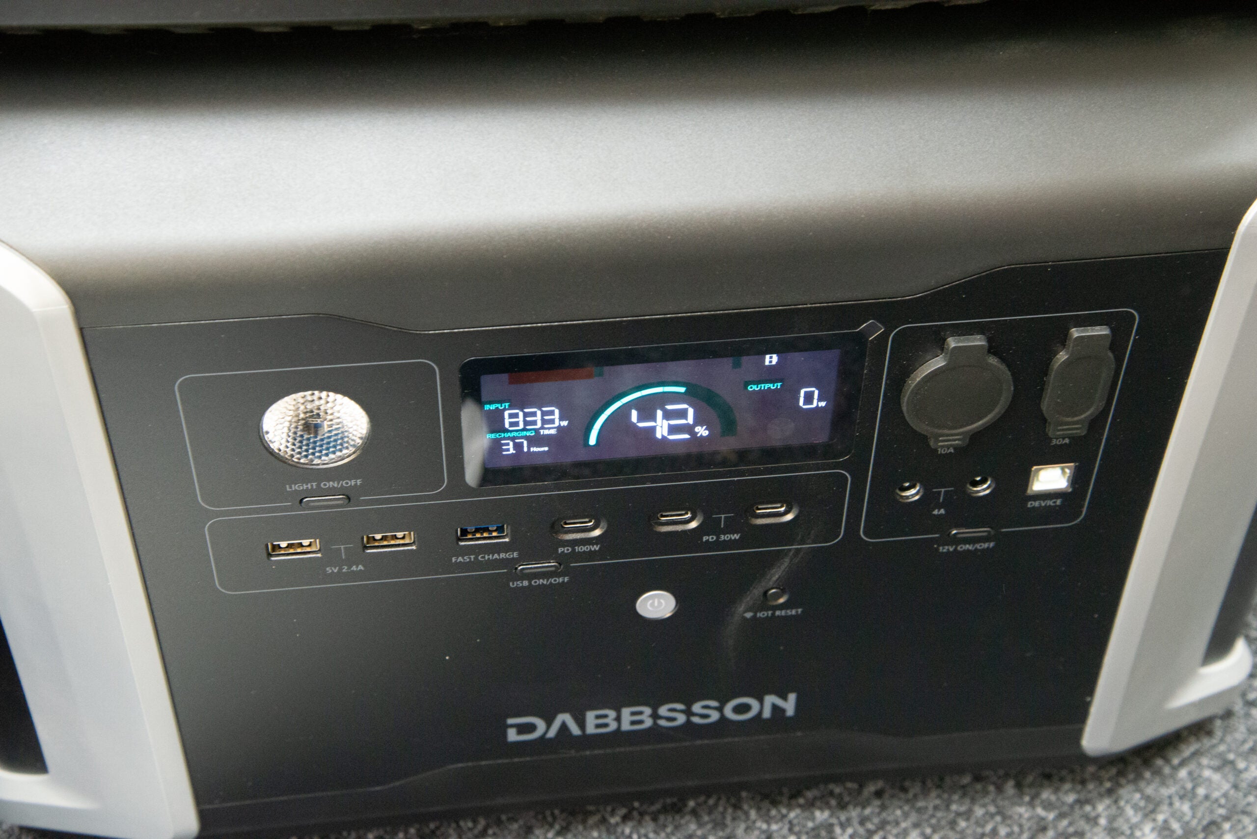 Dabbsson DBS2300 main unit display