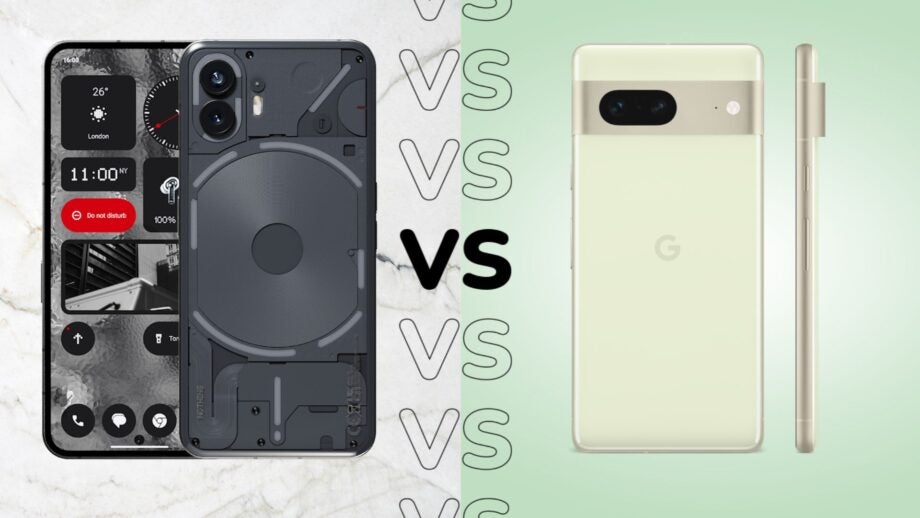 Nothing Phone (2) vs Google Pixel 7