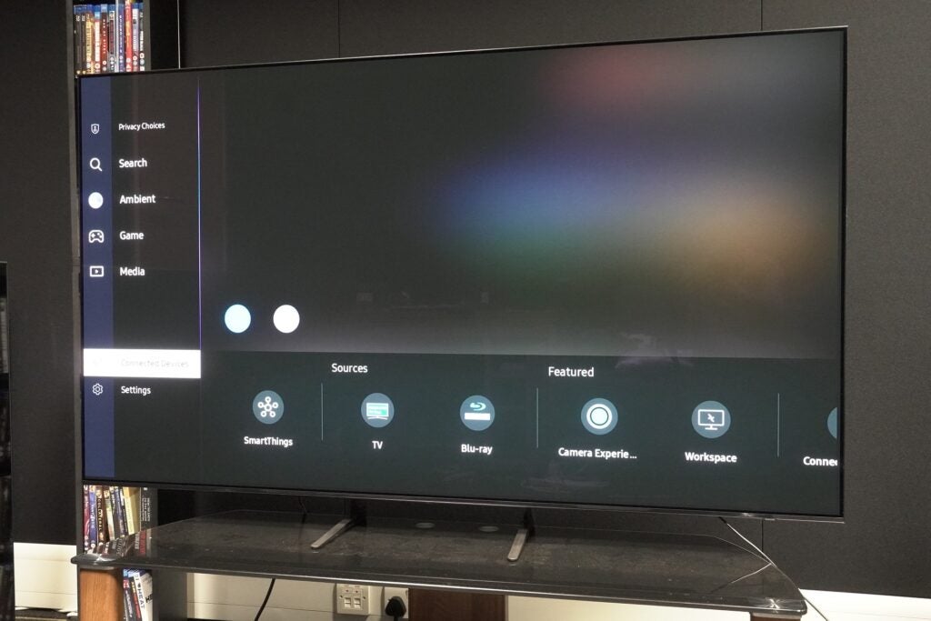 Samsung S90C OLED Connected Devices