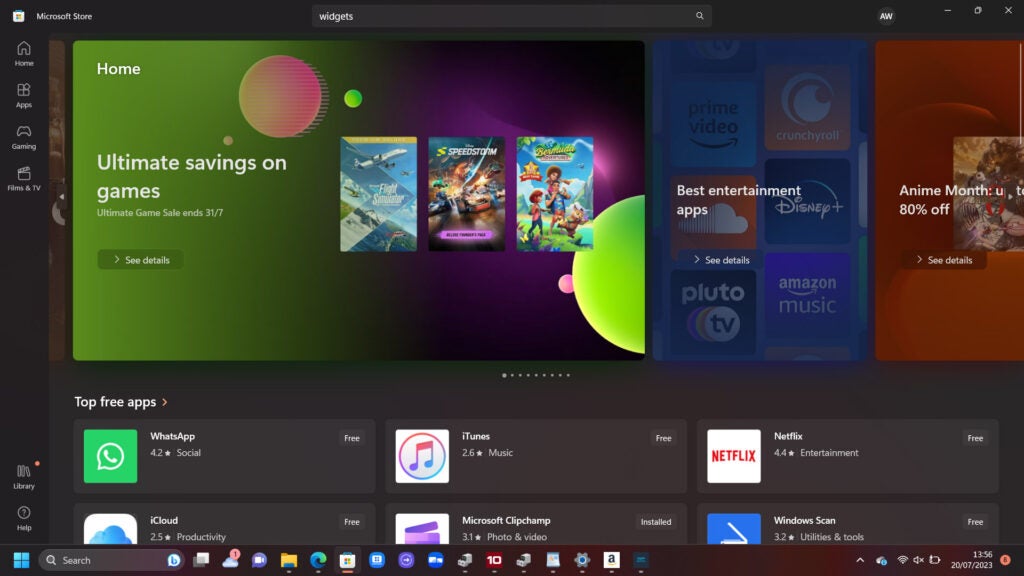 Microsoft Store screenshot
