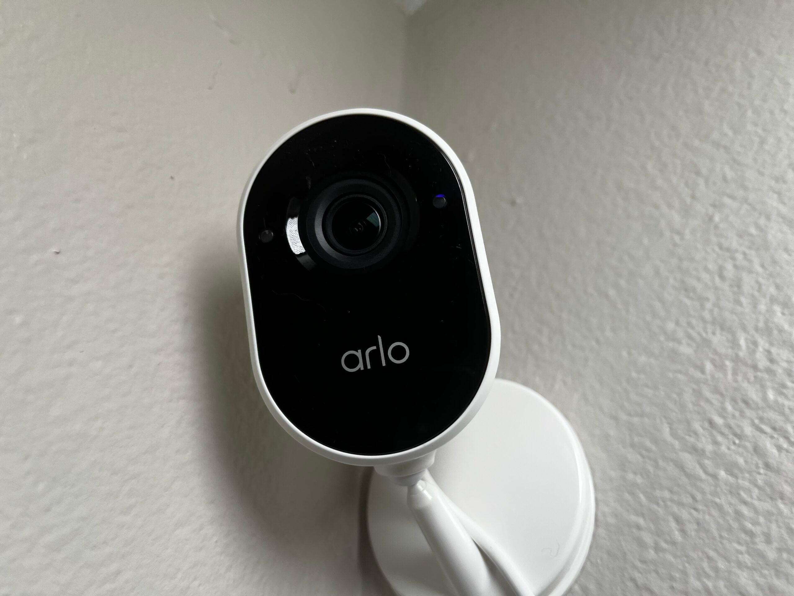 Arlo Essential Indoor Camera installed
