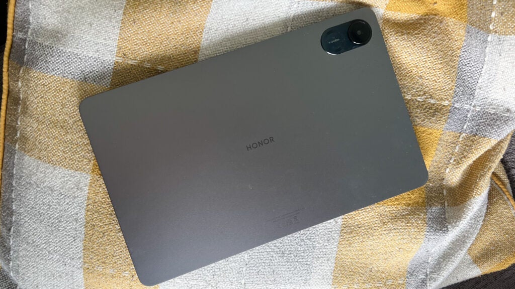 Rear of the Honor Pad X9