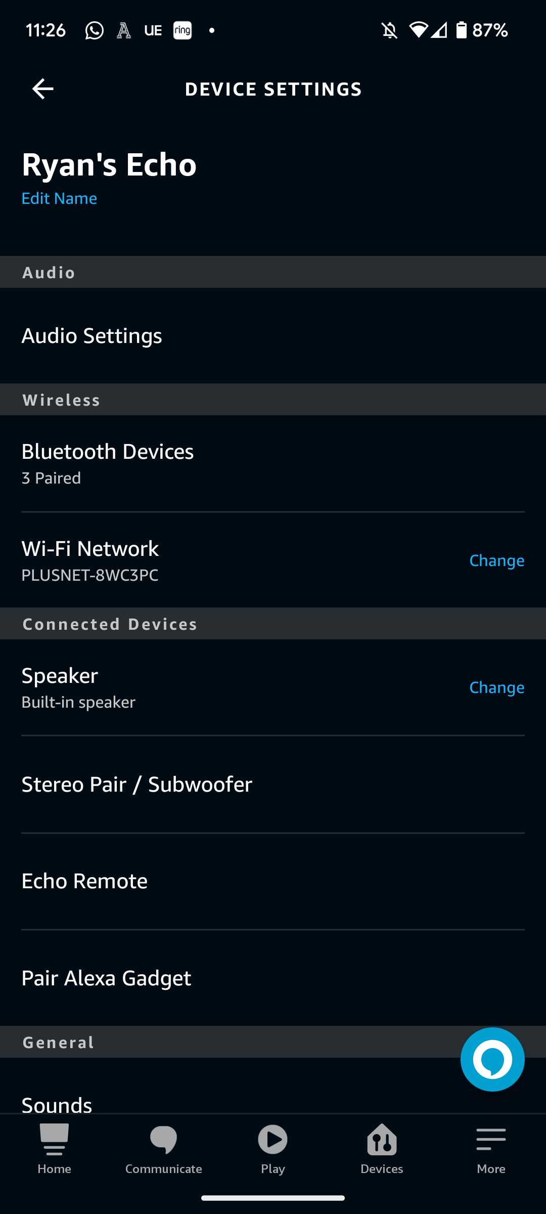 How to connect an Amazon Echo to different Wi-Fi