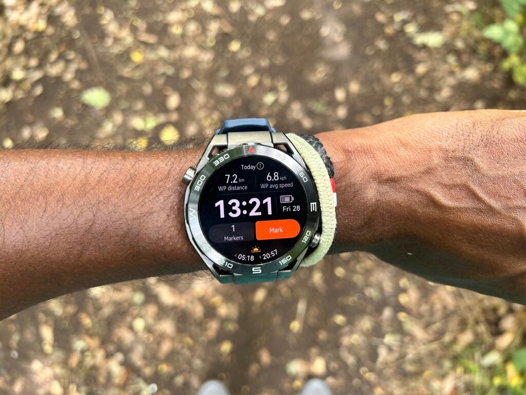 Expedition mode on the Huawei Watch Ultimate