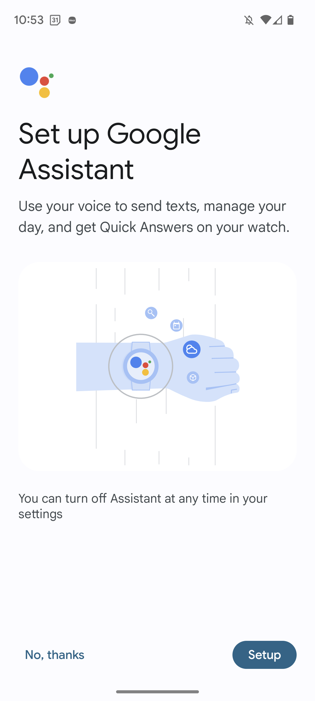 How to set up Google Assistant on the Galaxy Watch 6