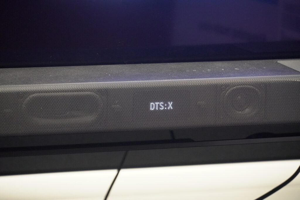 Sony HT-A5000 DTSX display
