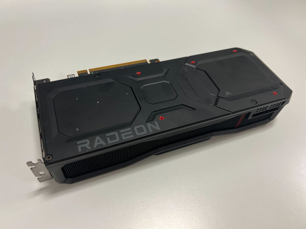 AMD Radeon RX 7900 XT with the logo showing