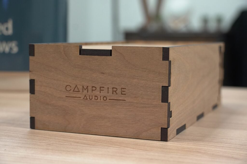 Campfire Andromeda Emerald Sea wooden box