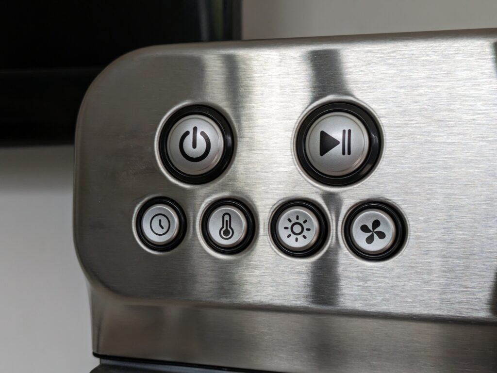 HYSapientia 24l Air Fryer Oven controls