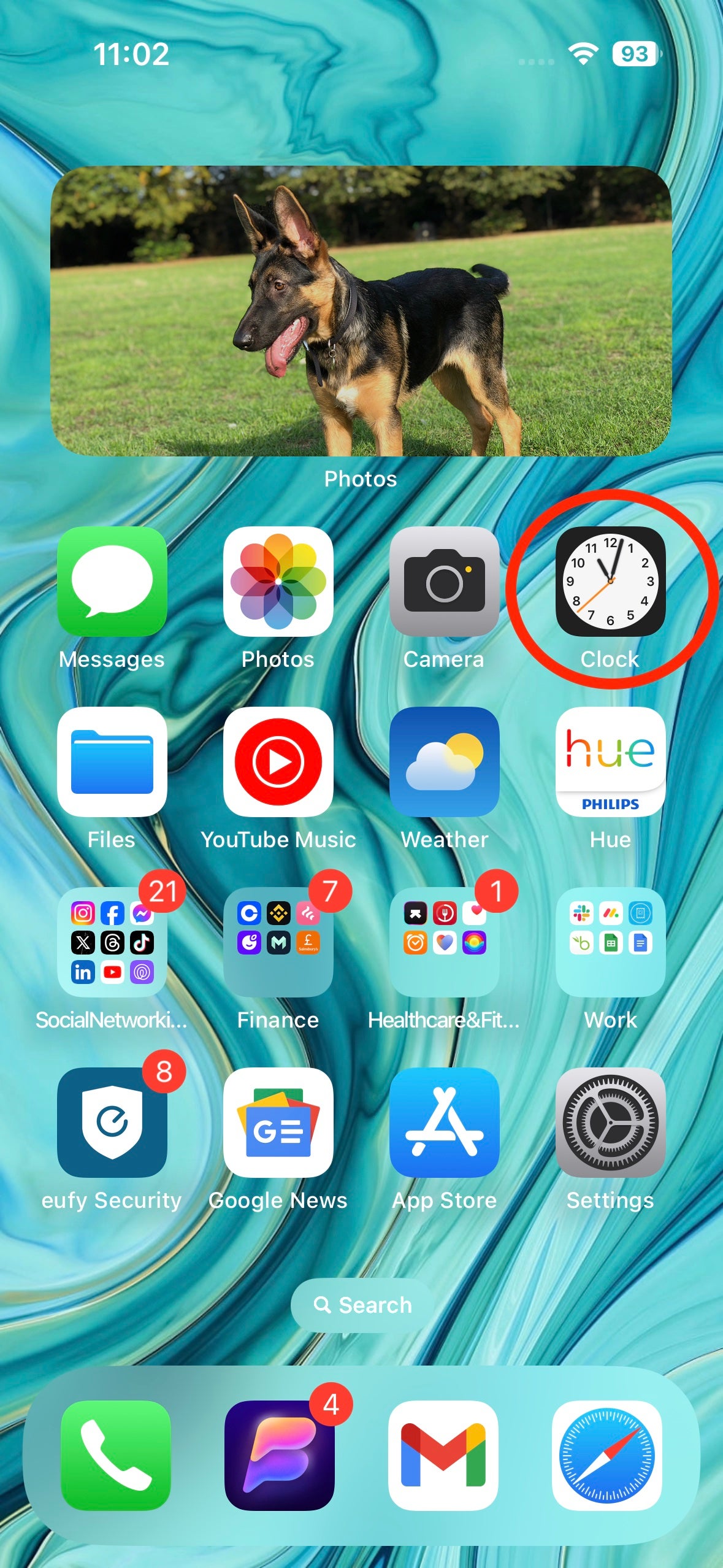 Clock app icon