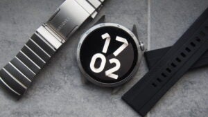 The Huawei Watch GT 4 detached from the watch strap