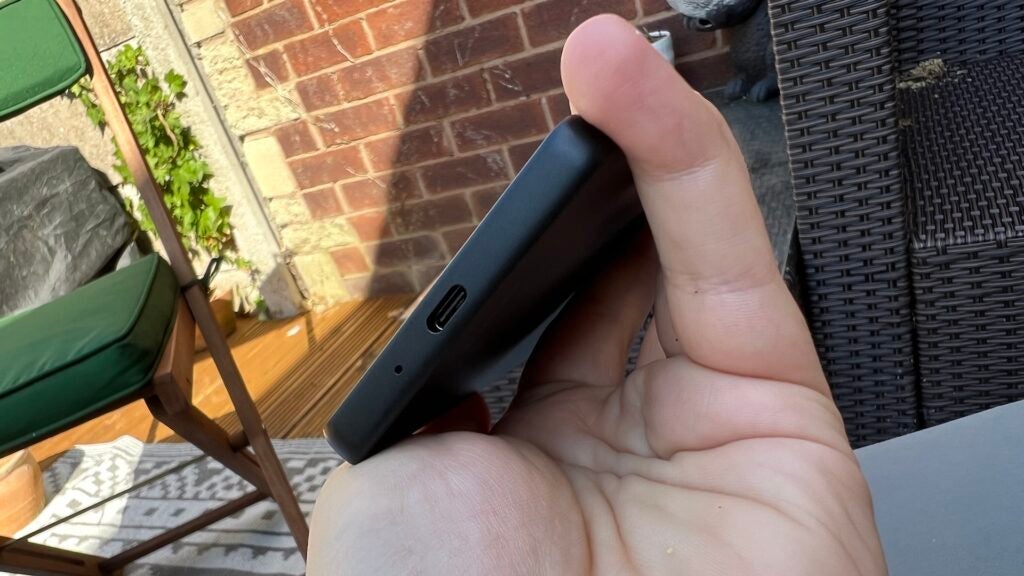 USB-C charging port on the Sony Xperia 10 V