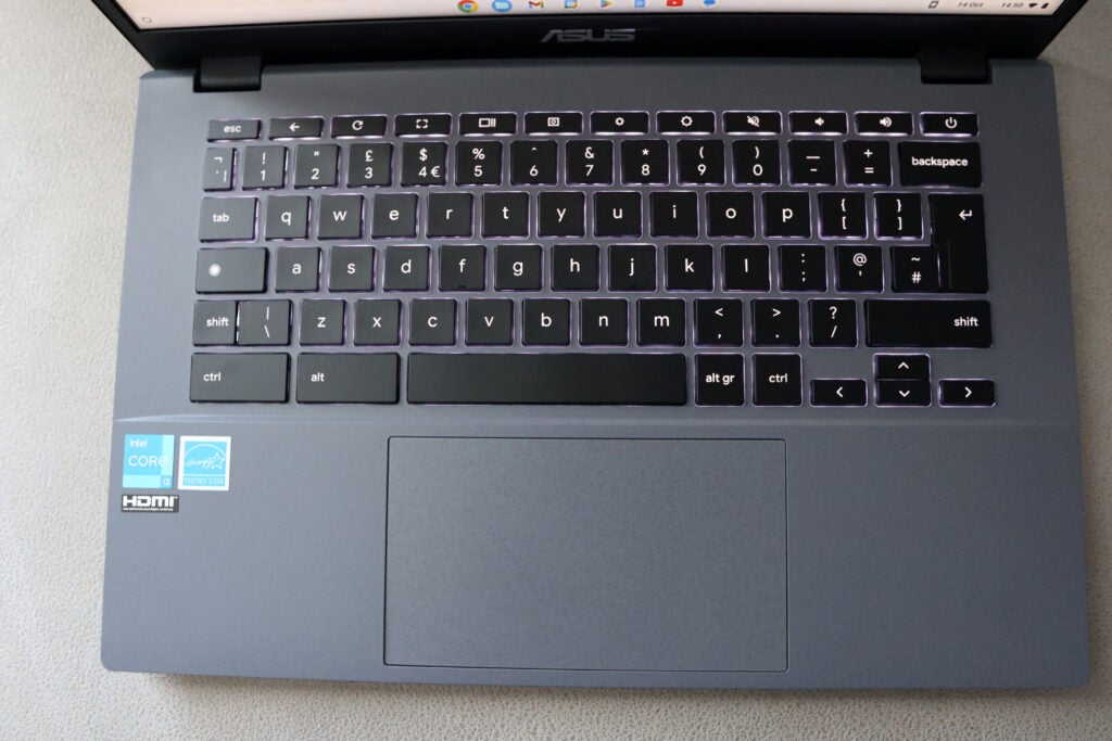 Keyboard & Trackpad - Asus Chromebook Plus CX34