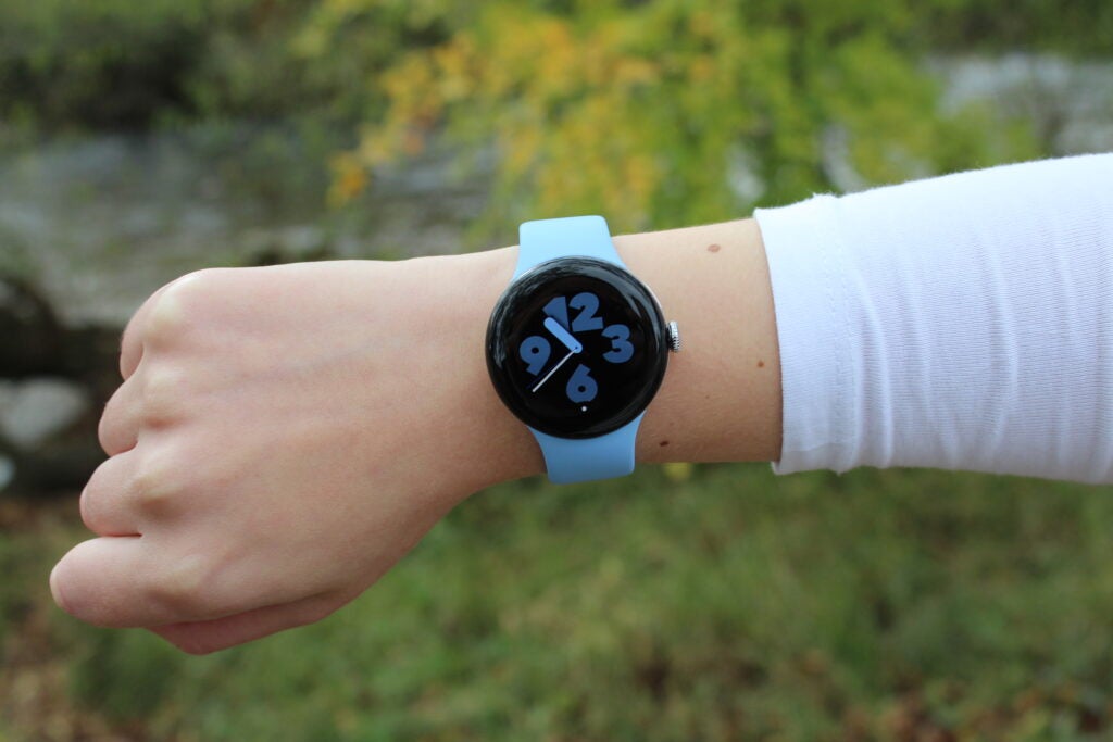 The Pixel Watch 2 worn on a wrist