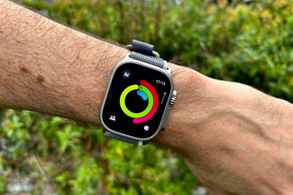 Apple Watch Ultra 2 front activity