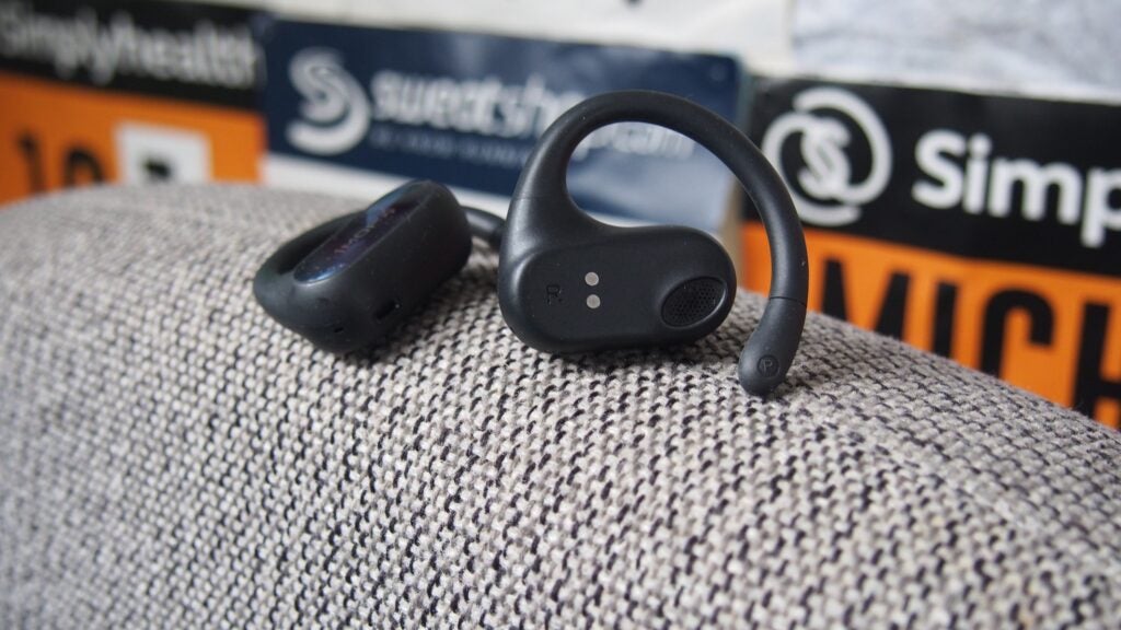 1MORE Fit SE Open Earbuds S30 on couch