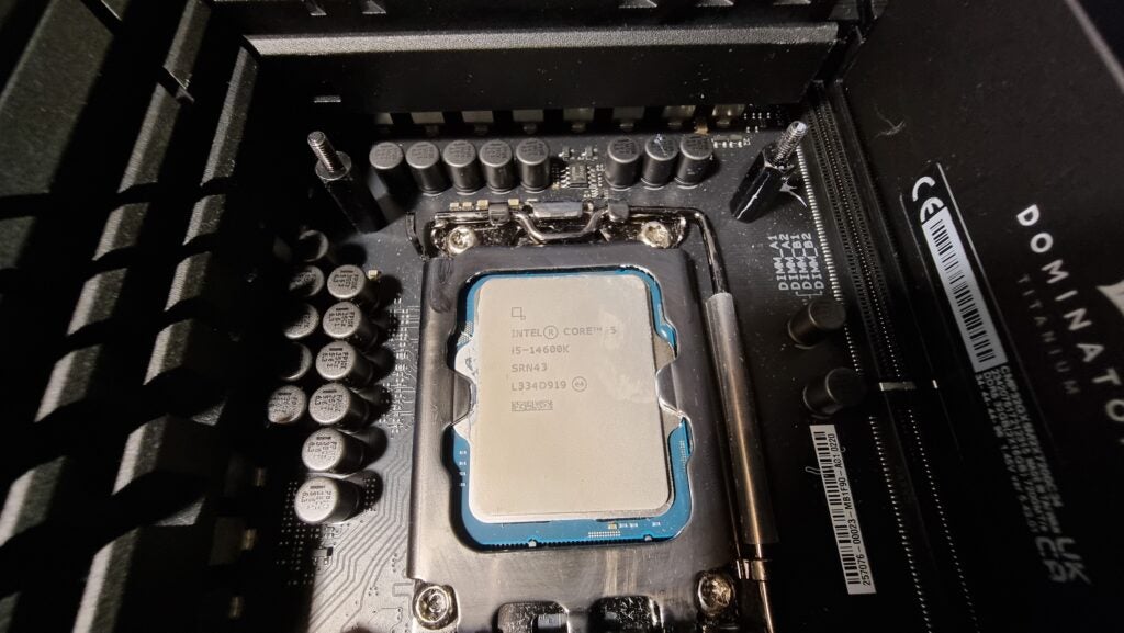 Intel Core i5-14600K in an Asus motherboard