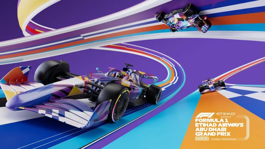 Official Race Poster Abu Dhabi Grand Prix 2023