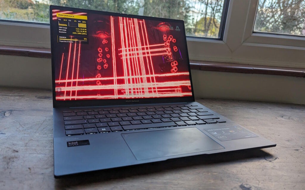 Gaming on the Asus Zenbook 14 OLED