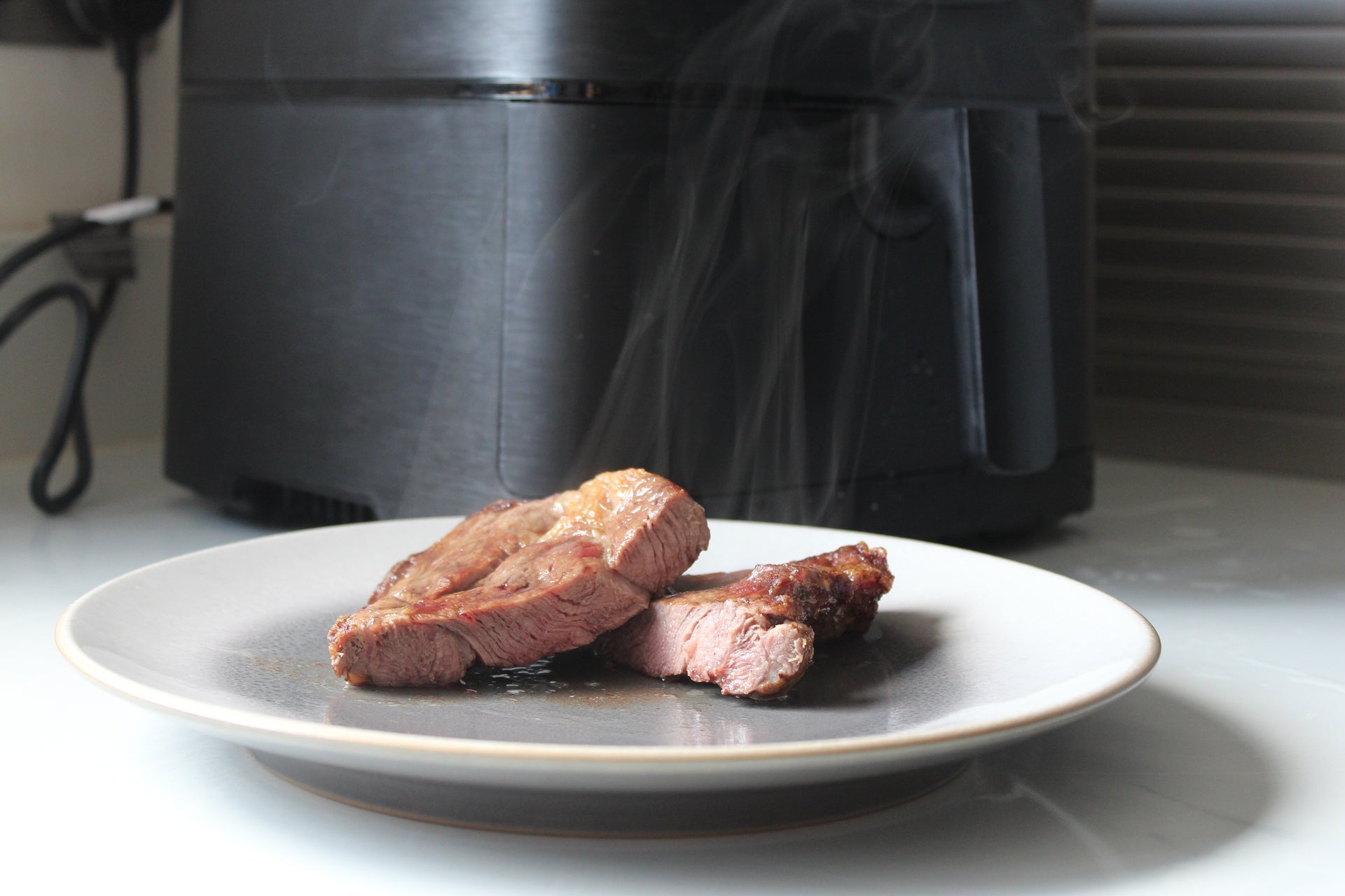 Dualit Air Fryer cooked steak