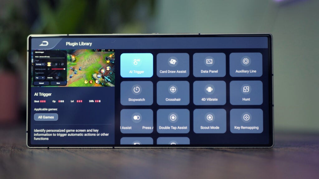 گوشی هوشمند RedMagic 9 Pro که مشخصات و ویژگی های بازی را نشان می دهد.
