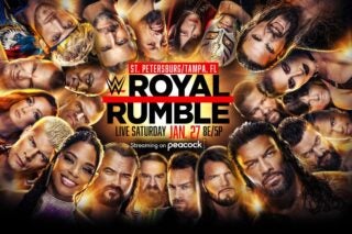 Royal Rumble 2024 poster