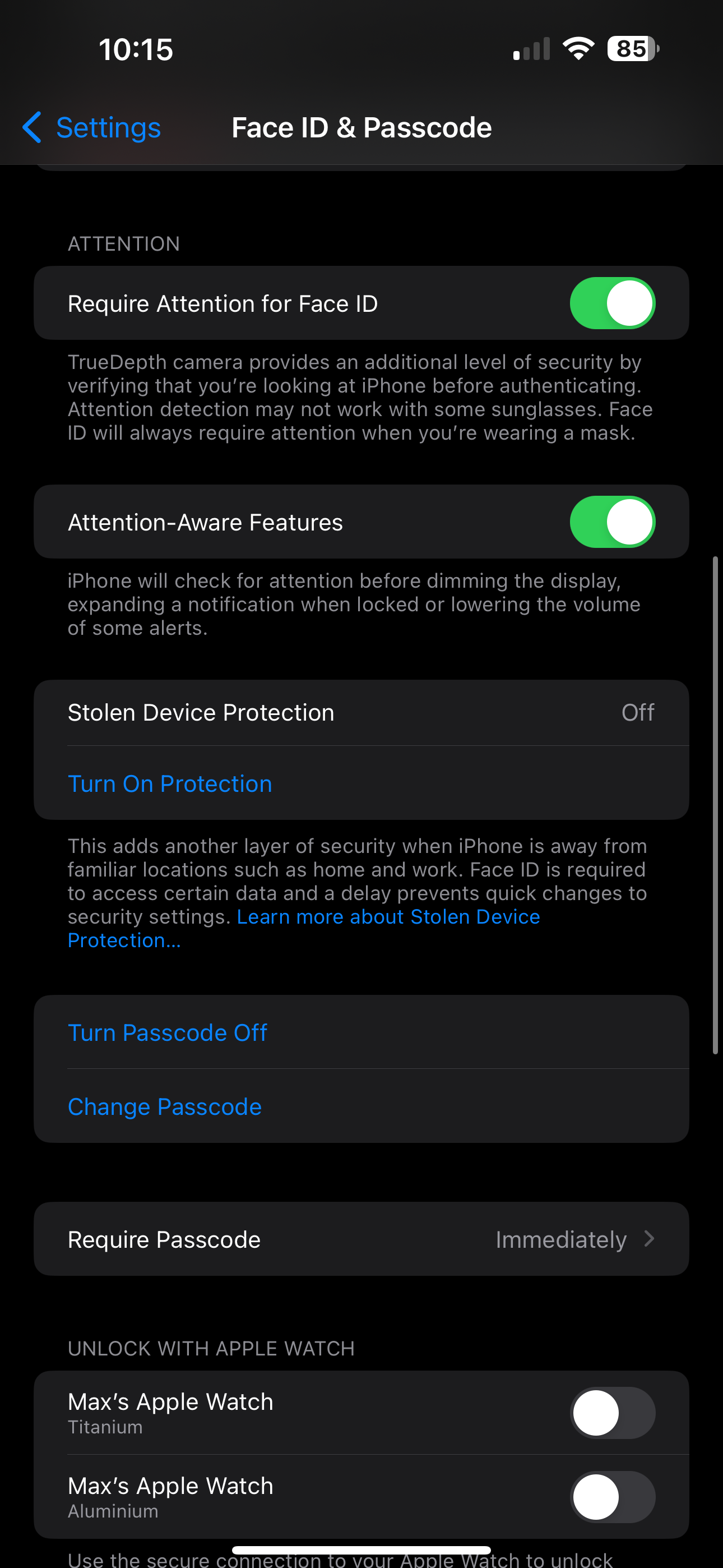 How to enable Stolen Device Protection on iOS Step 4