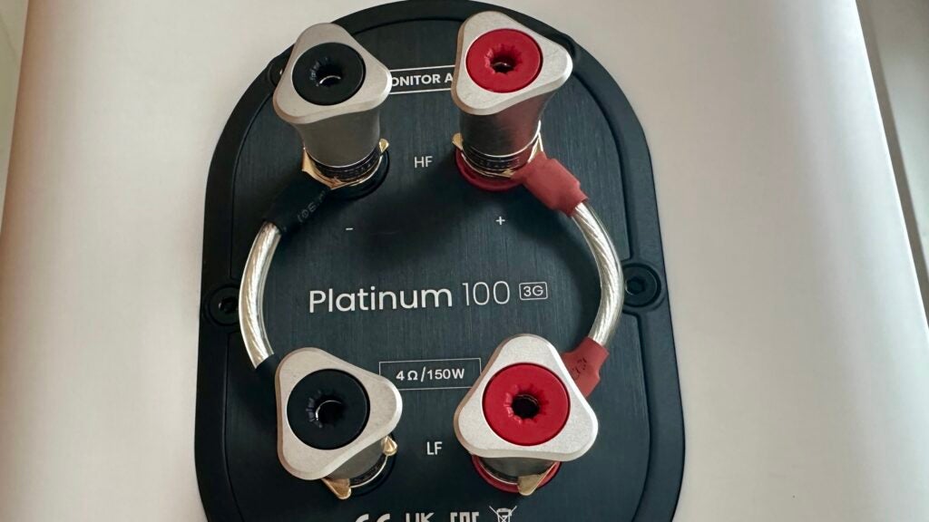Monitor Audio Platinum 100 3G binding ports