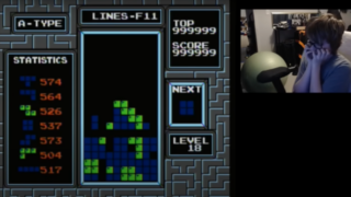 Tetris NES Record