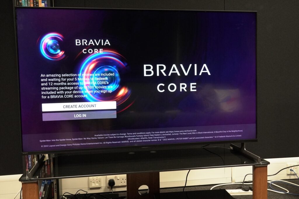 Sony KD-55X85L Bravia Core