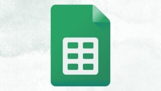 Google Sheets icon on a light background