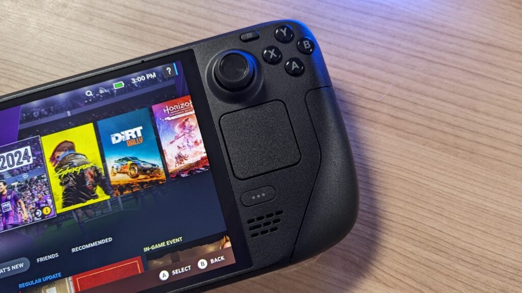 Steam Deck OLED controllers