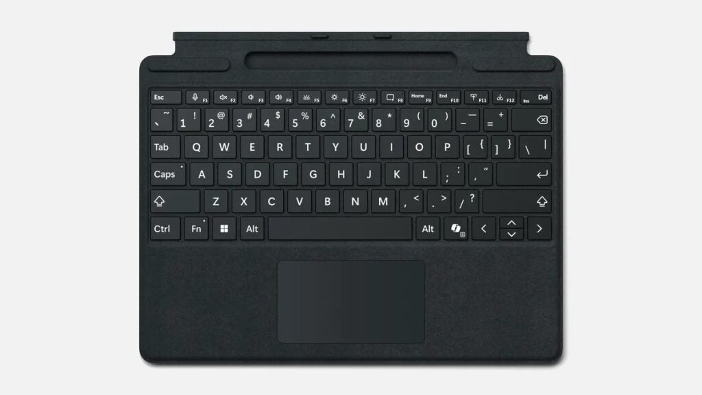 Type Cover of the Surface Pro 10 for Business