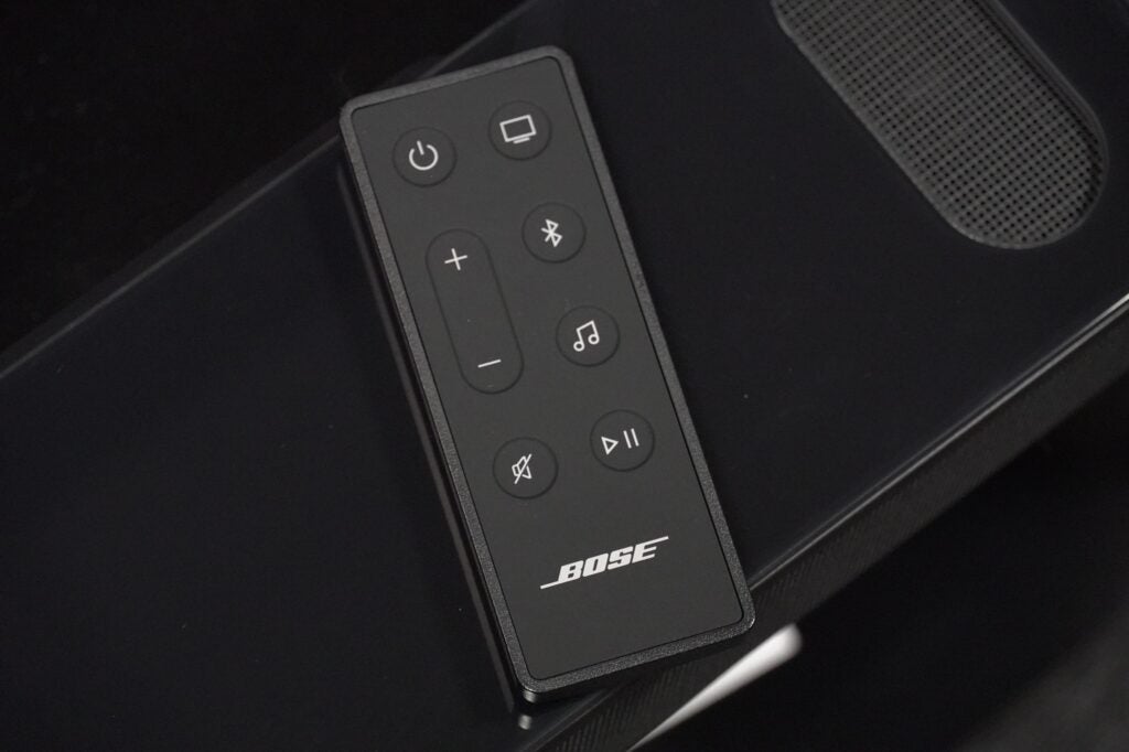 Bose Smart Ultra Soundbar remote control