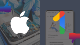 Winners and Losers: Apple repairs and Google One VPN