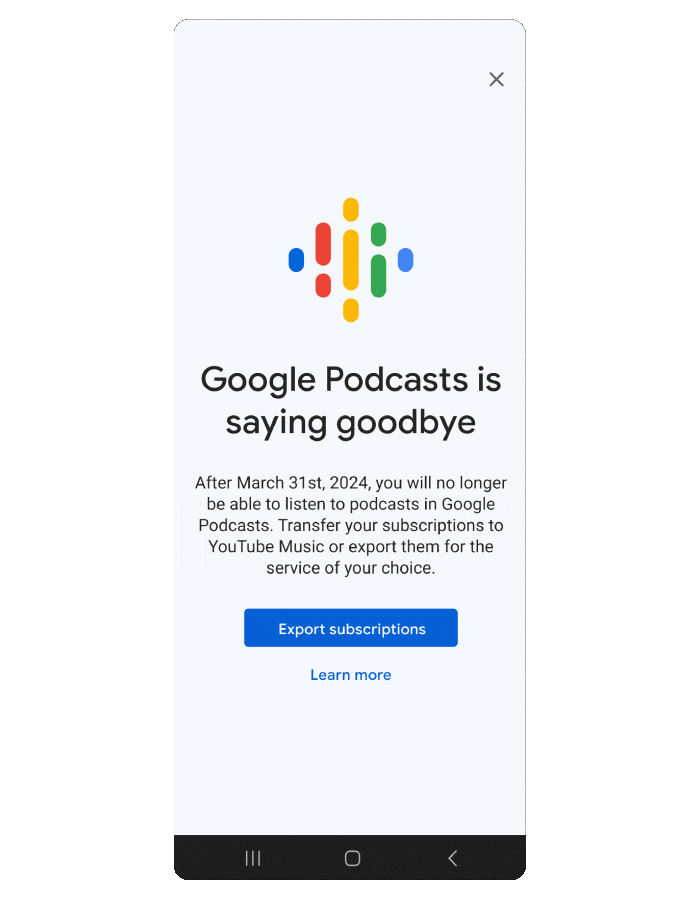 Google Podcast shuts down on Tuesday, here’s how to move to YouTube Music